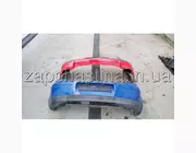 Бампер задний VW Golf 4, 15101978, синий и красный